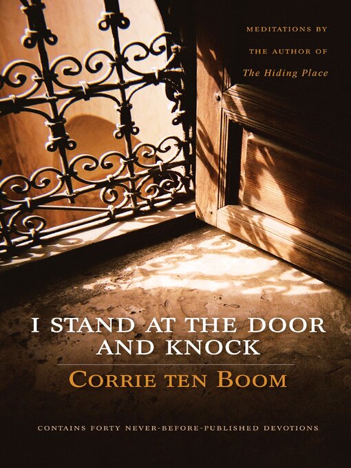 Title details for I Stand at the Door and Knock by Corrie ten Boom - Wait list